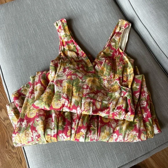 Lovely April Cornell Floral Dress Size Small - Picture 3 of 4